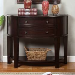 CHANTI SIDE TABLE Espresso Finish